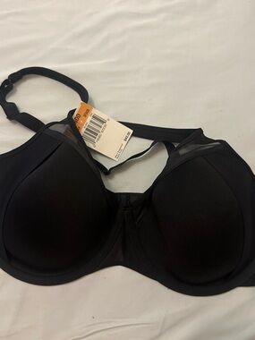 Bali Black Smooth Molded Underwire Bra